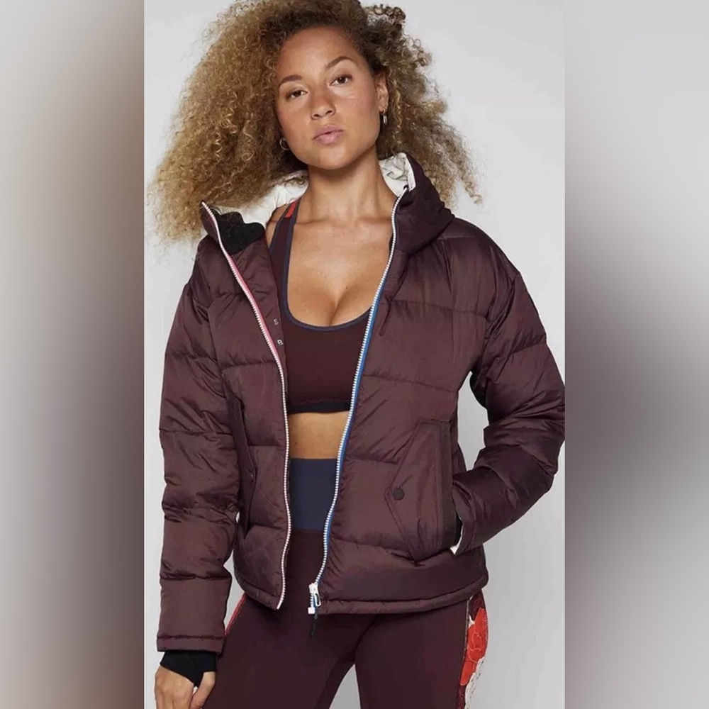 NWT FourLaps Cover Down Puffy Jacket in Chcocolate Brown - Size XXL